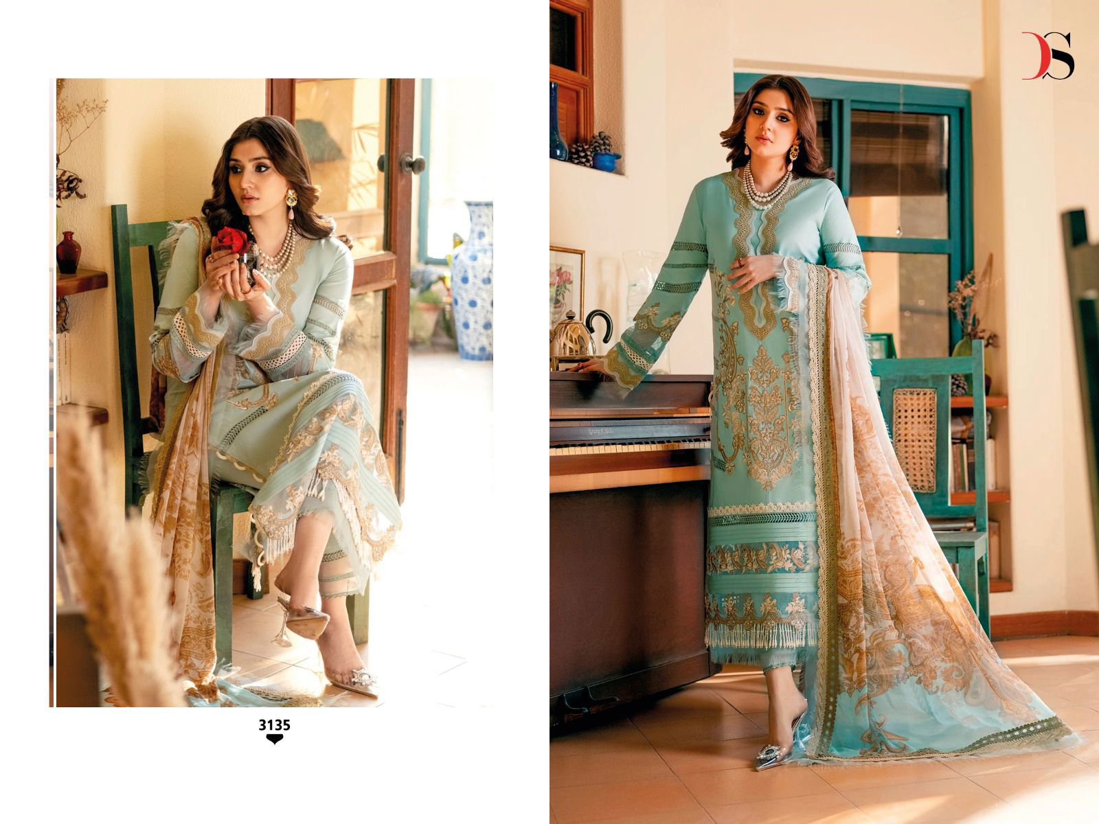 Firdous Ombre 2 Nx By Deepsy Cotton Salwar Suit Catalog